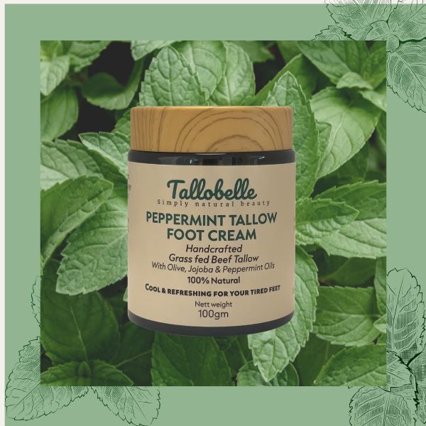 Peppermint Tallow Foot Cream